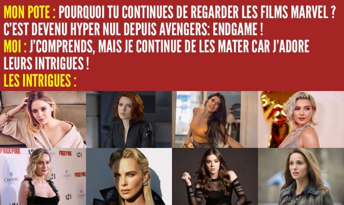 Les actrices du MCU