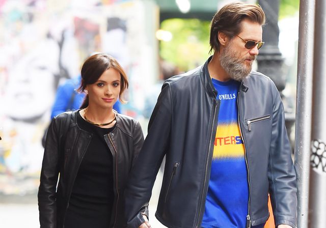 Cathriona White and Jim Carrey