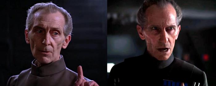 Peter Cushing dans Rogue One