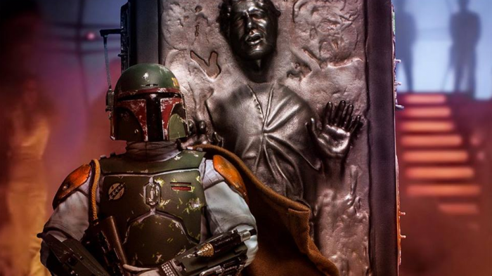 boba fett and han solo in carbonite