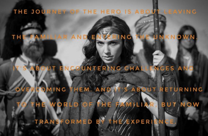 Affiche de Wonder Woman publiée par Zack Snyder.