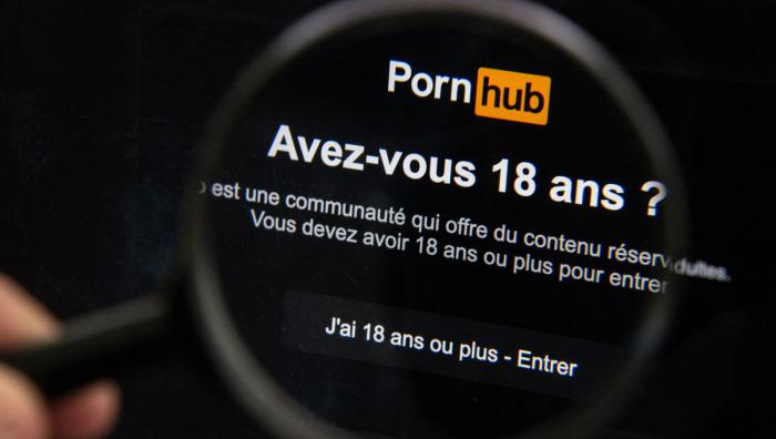 Contrôle âge sites porno