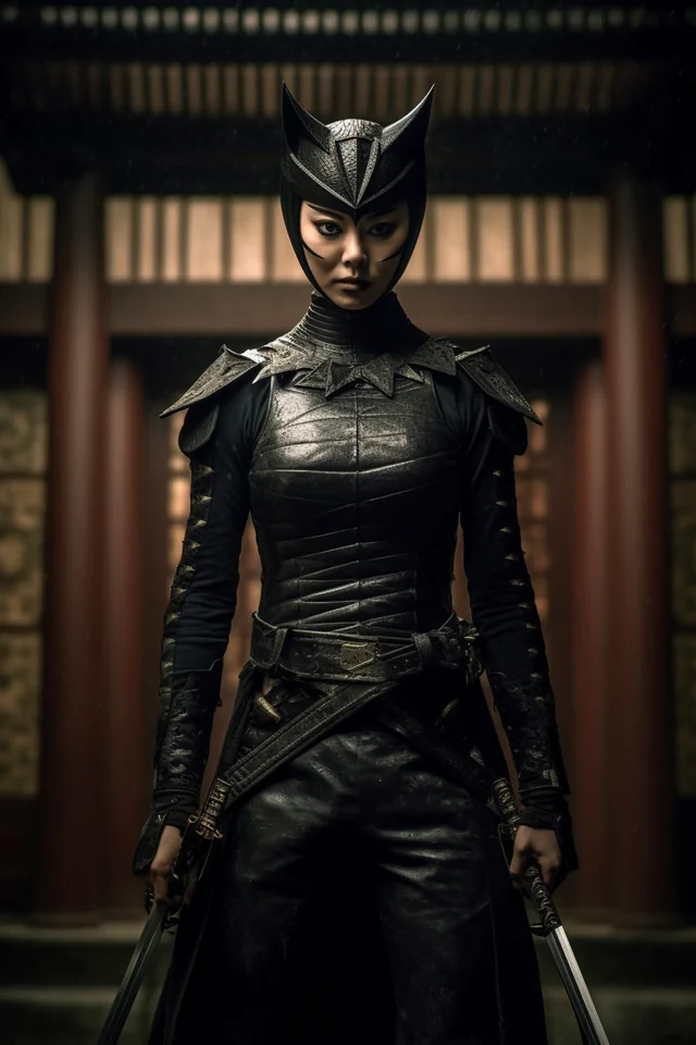 Catwoman en version Samurai