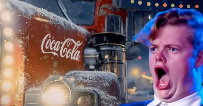 Coca-Cola provoque un scandale avec sa publicité de Noël