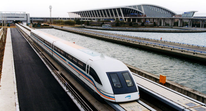 Train le plus rapide : Shanghai Maglev