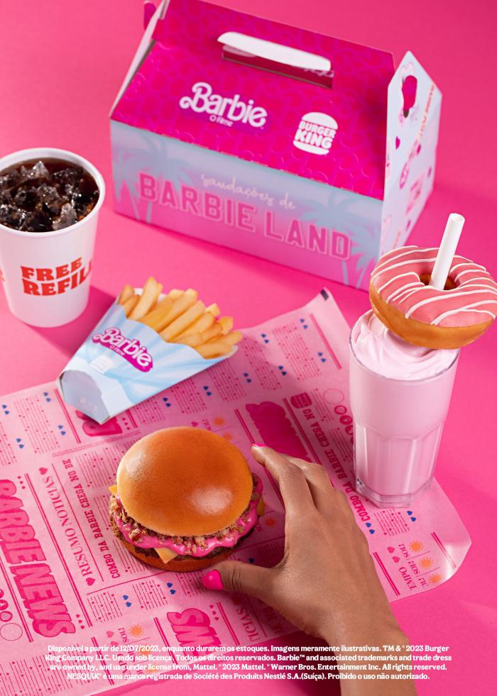 menu barbie burger king