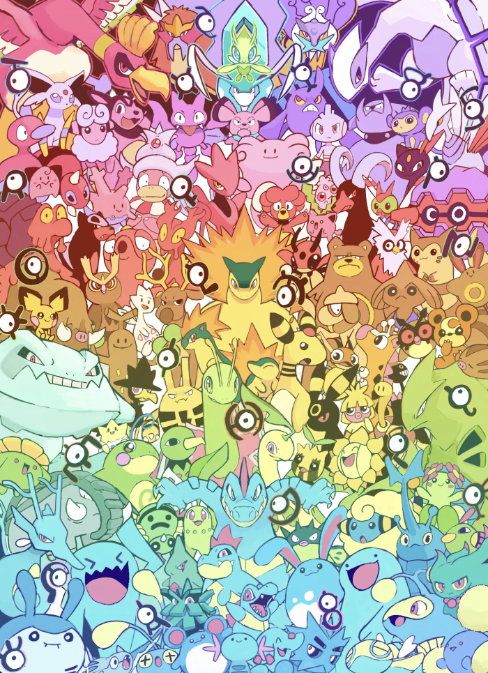 Tous les Pokémon de la deuxième génération
