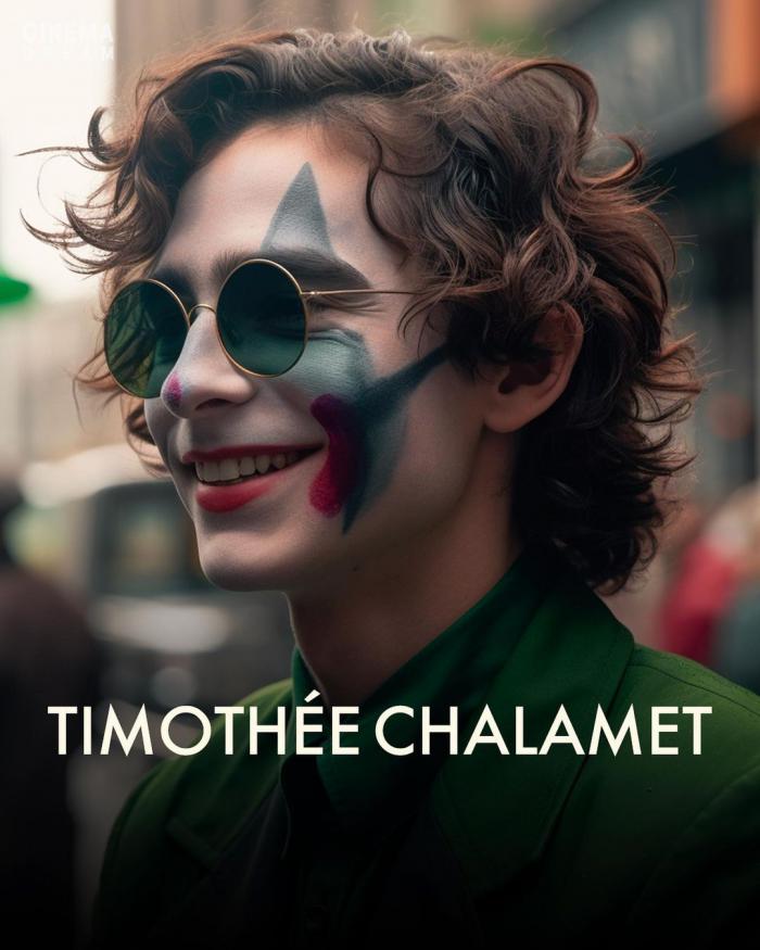 Timothée Chalamet en Joker