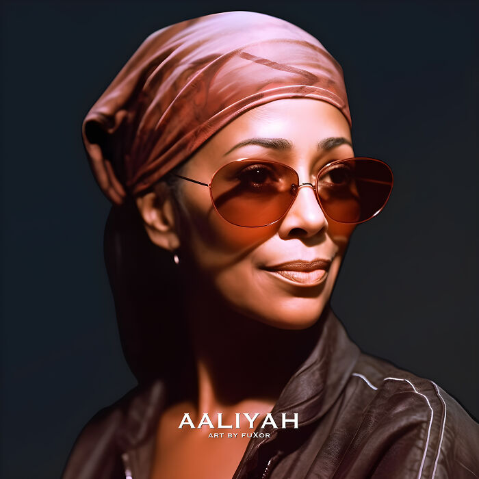 Aaliyah par une IA