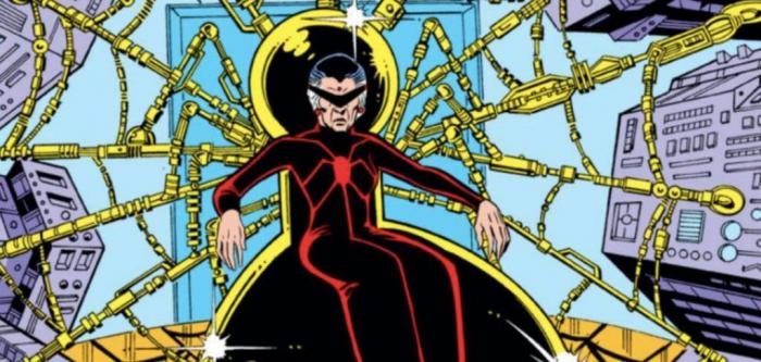 Madame Web is an old woman who is blind but endowed with superpowers.