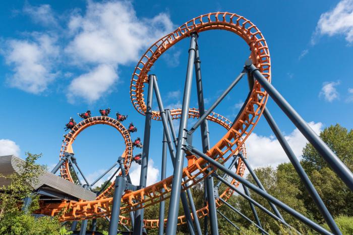 Attraction Toutatis au parc Astérix