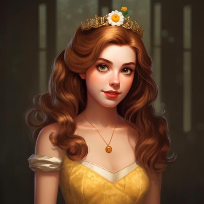 La princesse Daisy recréée en version réaliste par une IA.