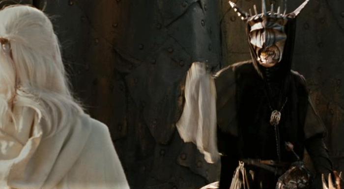 mouth of sauron face off gandalf