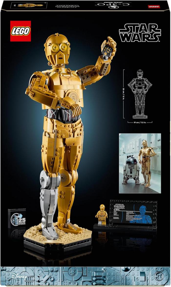 LEGO Star Wars C-3PO : une magnifique figurine à collectionner