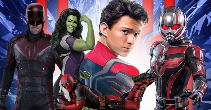 Spider-Man, Daredevil, She-Hulk, Ant-Man et Deadpool