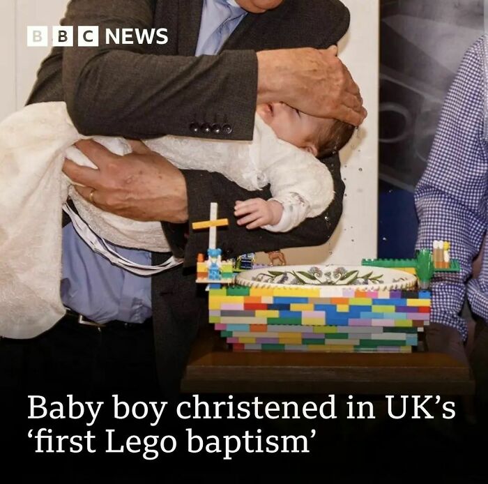 un baptème en lego