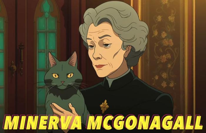 Minerva Mcgonagall en version anime