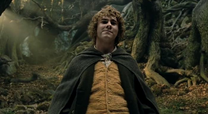meriadoc brandybuck tallest hobbit lotr movie