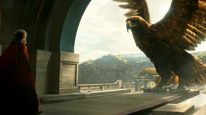 rings of power great eagle in numenor