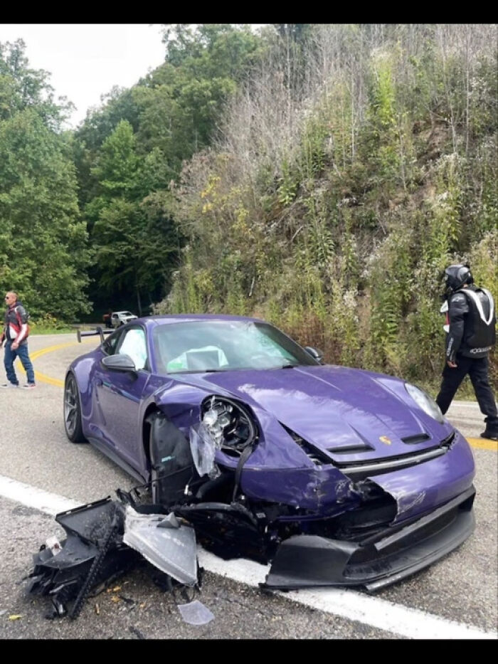 un accident de voiture