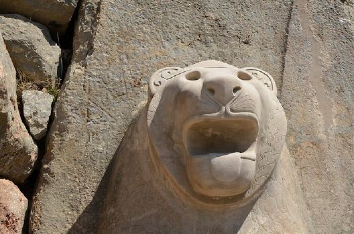 Porte des Lions à Hattusa, la capitale de l