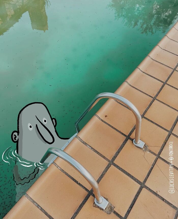 une piscine