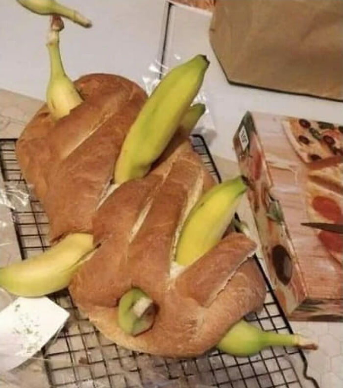 banane dans un cake