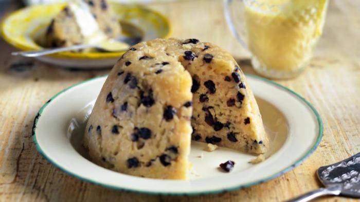 Spotted dick, recette anglaise