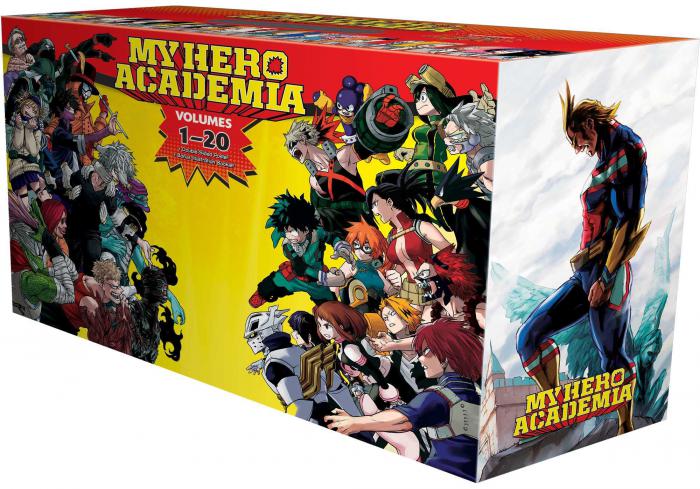 My Hero Academia : le coffret collector des 20 premiers mangas est  disponible en précommande