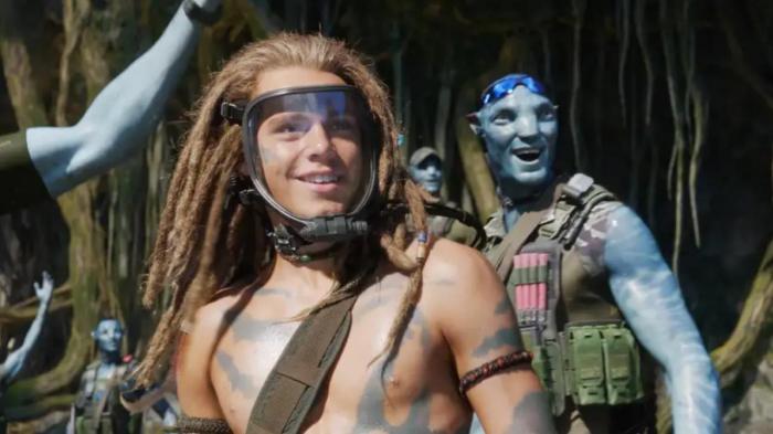 Spide joué par Jack Champion dans Avatar: La Voie de l