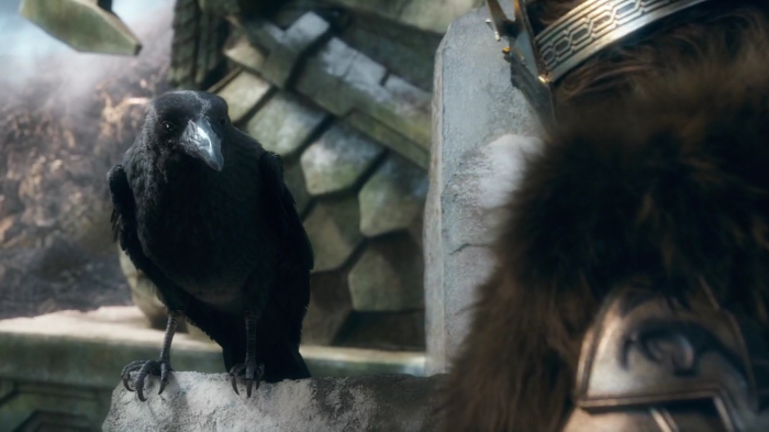 lotr the hobbit movie crow Roäc