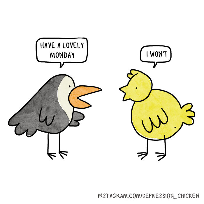 Depression Chicken