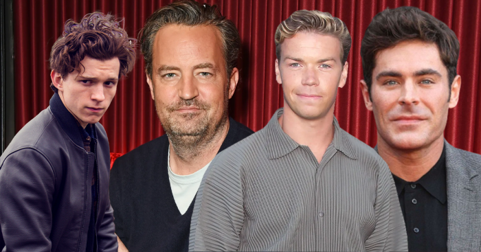 Matthew Perry, Zac Efron, Tom Holland et Will Poulter