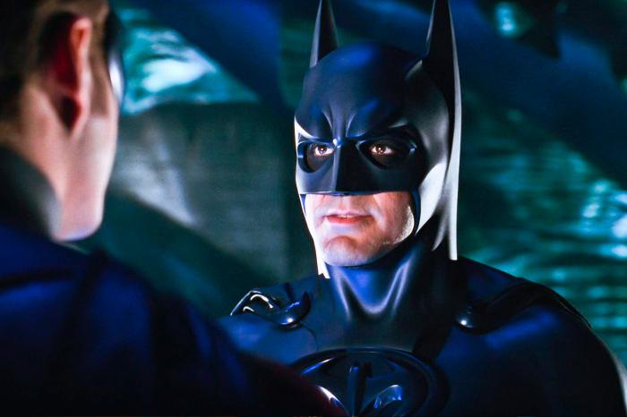 George Clooney en Batman dans Batman & Robin