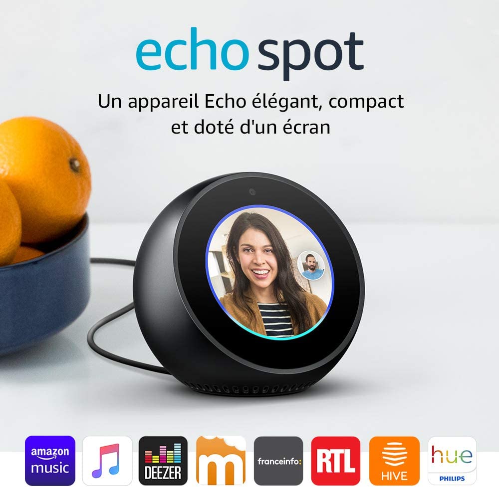 On a essayé Echo Spot d' : un radio-réveil connecté aux