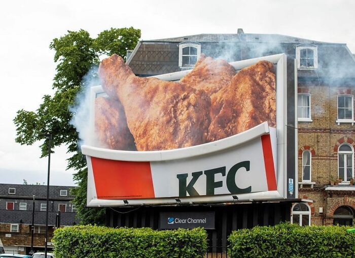 Publicité originale pour KFC
