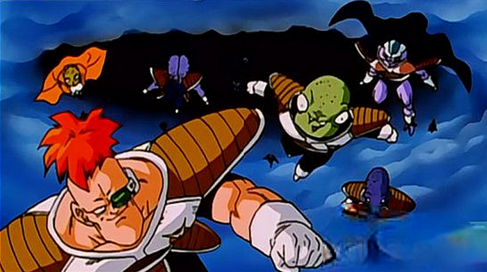 ginyu force & king cold escape from hell