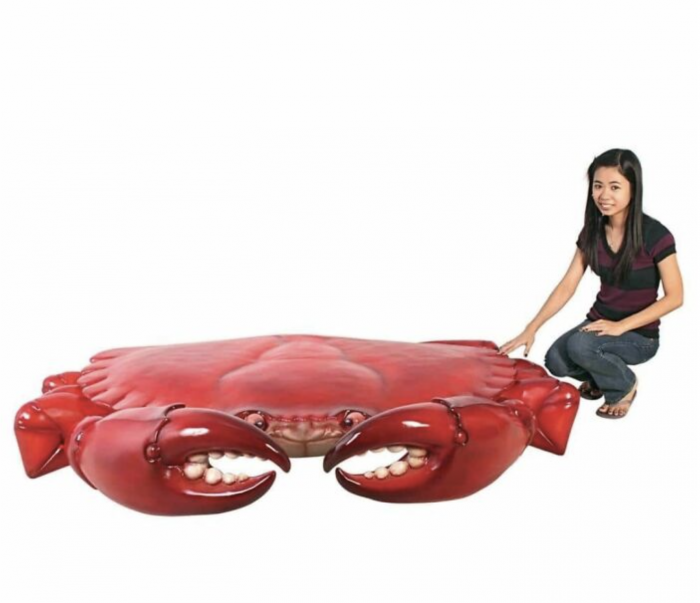 statue de crabe