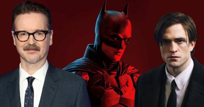 Matt Reeves aux côtés de Robert Pattinson aka Batman/Bruce Wayne