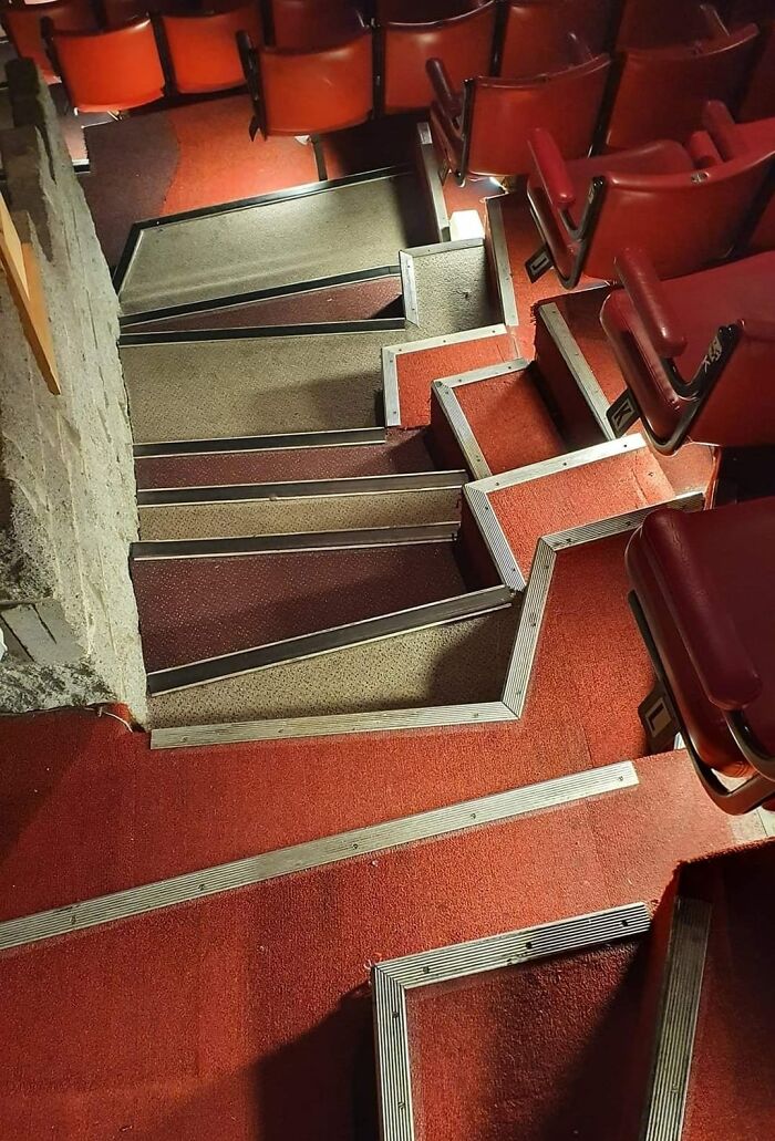 des escaliers ratés