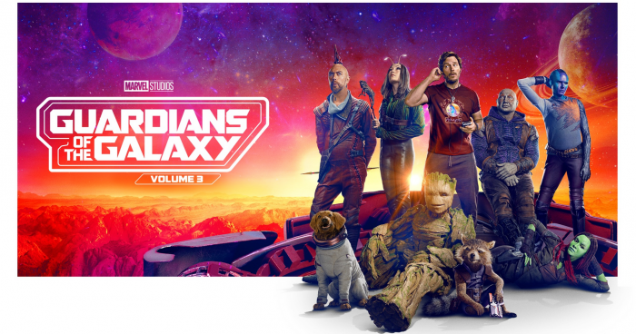 Guardians of the galaxy volume 3 horizontal poster