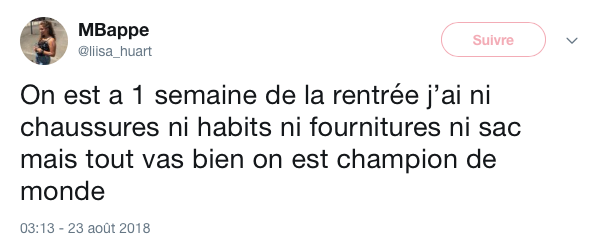 Top Tweets Spécial Rentrée Des Classes 2018