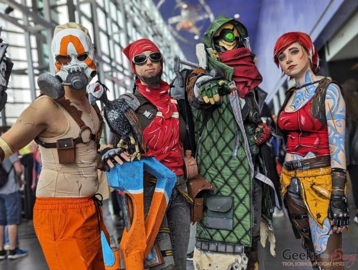 comiccon québec 2023 cosplays borderlands