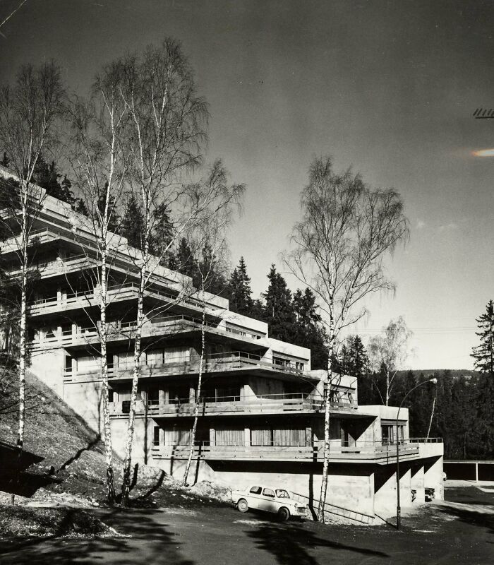 architecture du XXe siècle Terrace House, Oslo, Norvège  