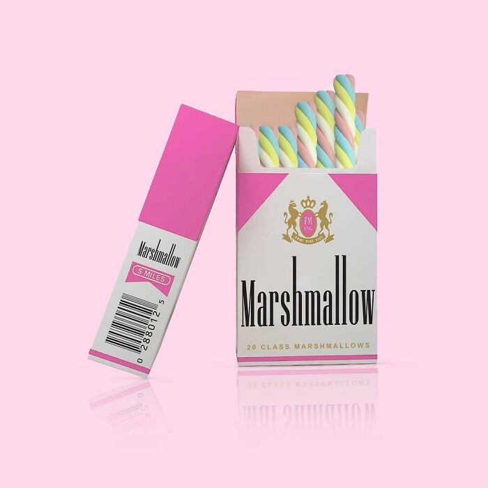 des cigarettes marshmallow