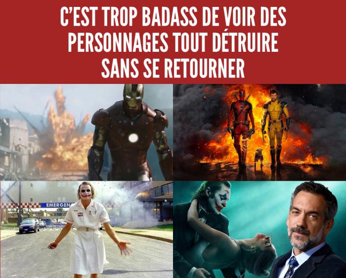 Iron Man, Deadpool & Wolverine, Joker, Joker & Harley et Todd Phillips