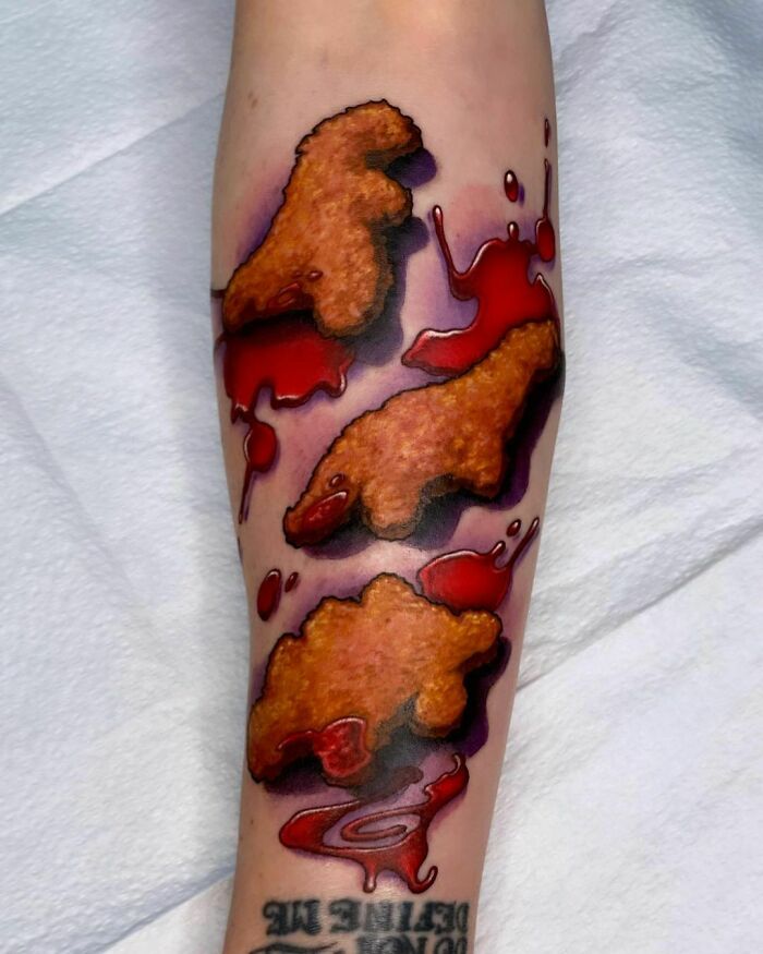 tatouage de nuggets