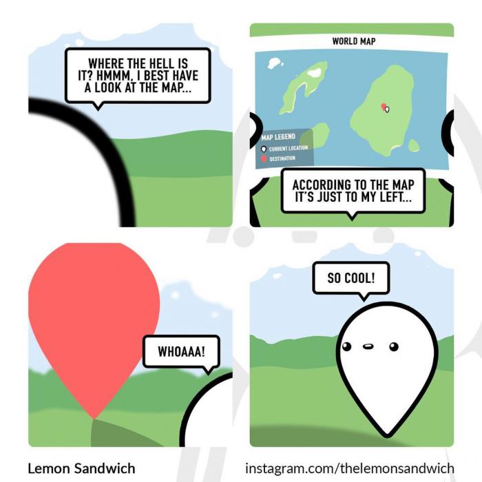 lemon sandwich maps