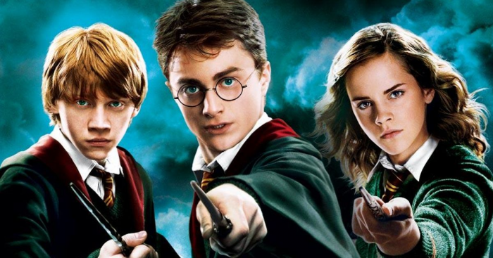 Ron, Harry et Hermione