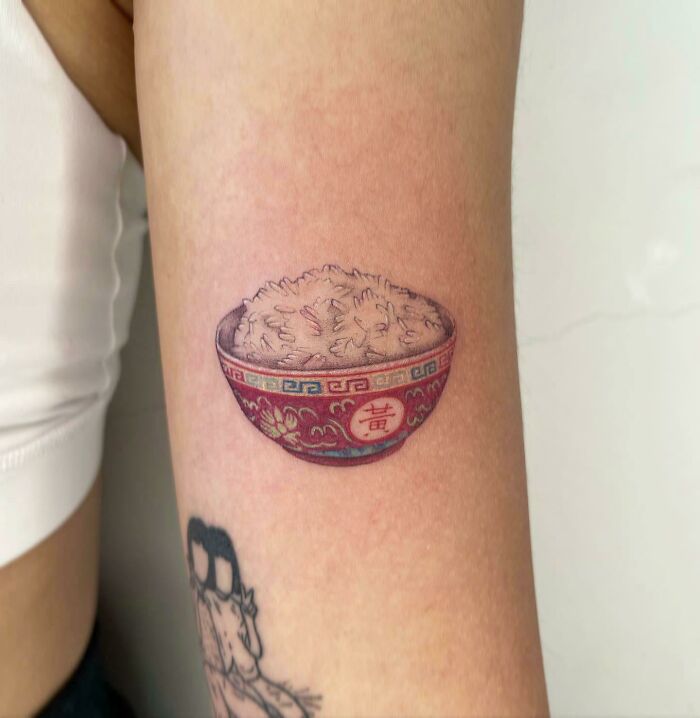 tatouage de riz